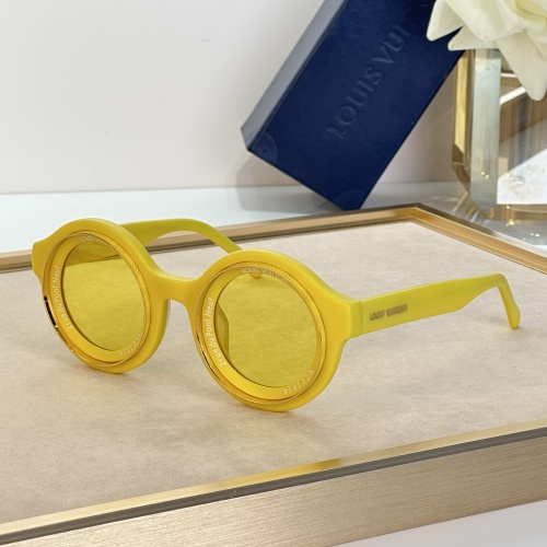 Wholesale Louis Vuitton AAA Quality Sunglasses #1235517 $72.00 USD, Wholesale Quality Replica Louis Vuitton AAA Quality Sunglasses