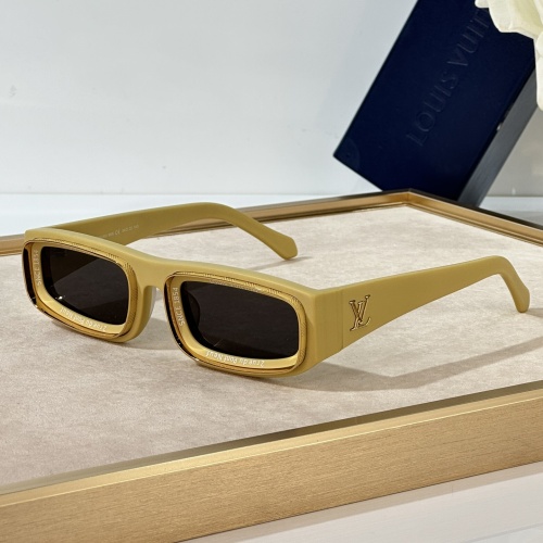 Wholesale Louis Vuitton AAA Quality Sunglasses #1235528 $72.00 USD, Wholesale Quality Replica Louis Vuitton AAA Quality Sunglasses