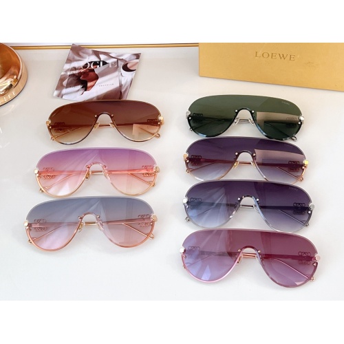 Replica LOEWE AAA Quality Sunglasses #1235536 $60.00 USD for Wholesale