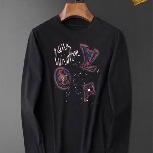 Wholesale Louis Vuitton LV T-Shirts Long Sleeved For Unisex #1235553 $34.00 USD, Wholesale Quality Replica Louis Vuitton LV T-Shirts