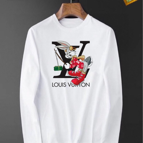 Wholesale Louis Vuitton LV T-Shirts Long Sleeved For Unisex #1235564 $34.00 USD, Wholesale Quality Replica Louis Vuitton LV T-Shirts