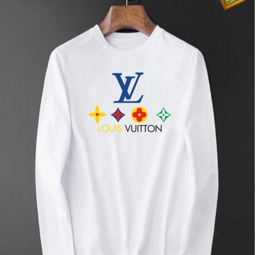 Wholesale Louis Vuitton LV T-Shirts Long Sleeved For Unisex #1235568 $34.00 USD, Wholesale Quality Replica Louis Vuitton LV T-Shirts