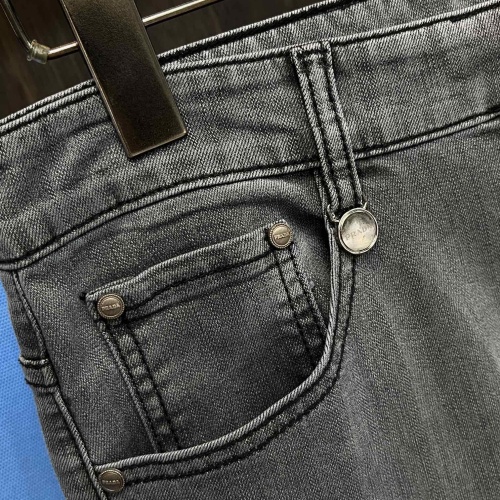 Replica Prada Jeans For Men #1235572 $82.00 USD for Wholesale