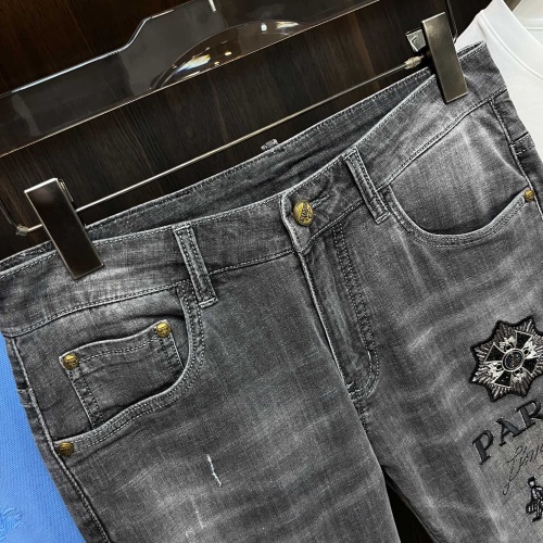 Replica Prada Jeans For Men #1235576 $82.00 USD for Wholesale