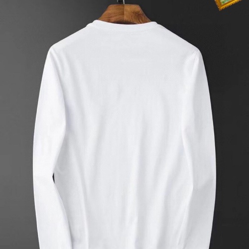 Replica Fendi T-Shirts Long Sleeved For Unisex #1235589 $34.00 USD for Wholesale