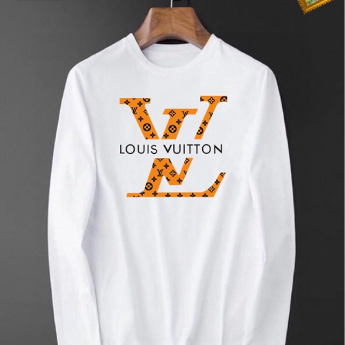 Wholesale Louis Vuitton LV T-Shirts Long Sleeved For Unisex #1235595 $34.00 USD, Wholesale Quality Replica Louis Vuitton LV T-Shirts