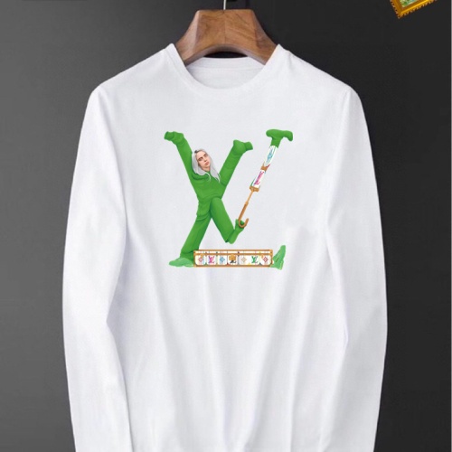 Wholesale Louis Vuitton LV T-Shirts Long Sleeved For Unisex #1235623 $34.00 USD, Wholesale Quality Replica Louis Vuitton LV T-Shirts