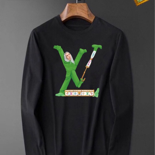 Wholesale Louis Vuitton LV T-Shirts Long Sleeved For Unisex #1235624 $34.00 USD, Wholesale Quality Replica Louis Vuitton LV T-Shirts