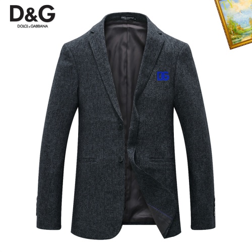 Wholesale Dolce &amp; Gabbana D&amp;G Jackets Long Sleeved For Men #1235630 $68.00 USD, Wholesale Quality Replica Dolce &amp; Gabbana D&amp;G Jackets