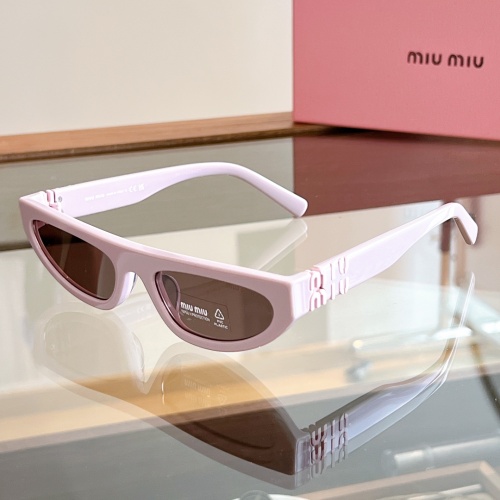 Wholesale MIU MIU AAA Quality Sunglasses #1235647 $64.00 USD, Wholesale Quality Replica MIU MIU AAA Sunglasses