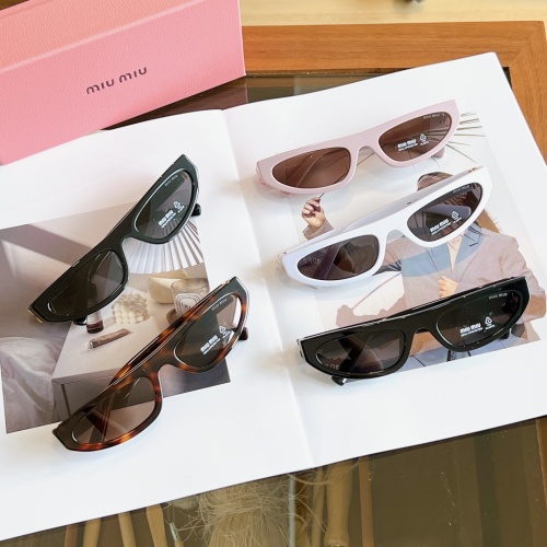 Replica MIU MIU AAA Quality Sunglasses #1235647 $64.00 USD for Wholesale