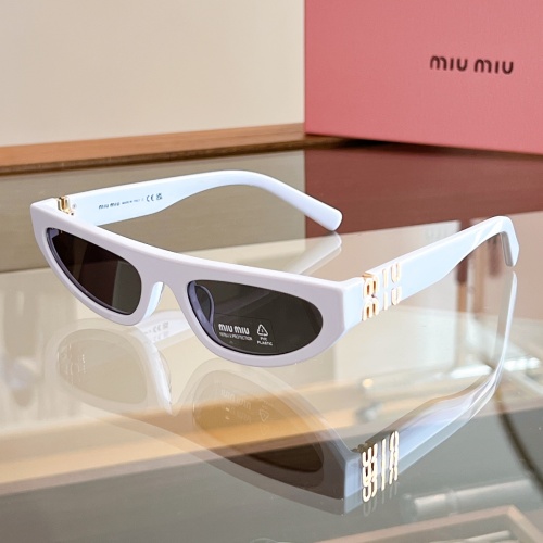 Wholesale MIU MIU AAA Quality Sunglasses #1235648 $64.00 USD, Wholesale Quality Replica MIU MIU AAA Sunglasses