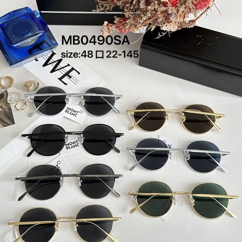 Replica Montblanc AAA Quality Sunglasses #1235651 $68.00 USD for Wholesale