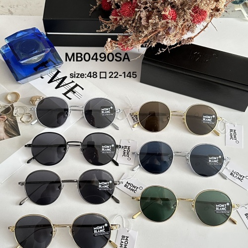 Replica Montblanc AAA Quality Sunglasses #1235655 $68.00 USD for Wholesale