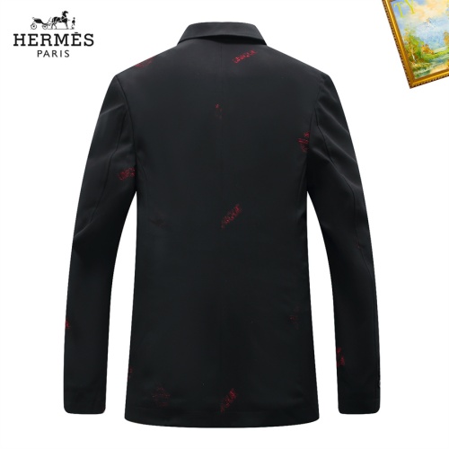 Replica Hermes Jackets Long Sleeved For Men #1235659 $68.00 USD for Wholesale