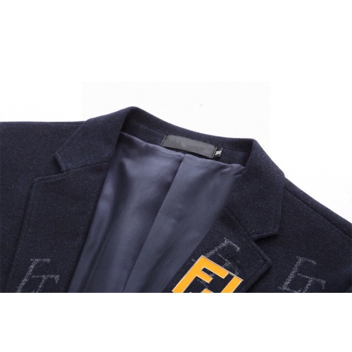 Replica Fendi Jackets Long Sleeved For Men #1235671 $68.00 USD for Wholesale