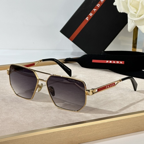 Wholesale Prada AAA Quality Sunglasses #1235681 $72.00 USD, Wholesale Quality Replica Prada AAA Quality Sunglasses