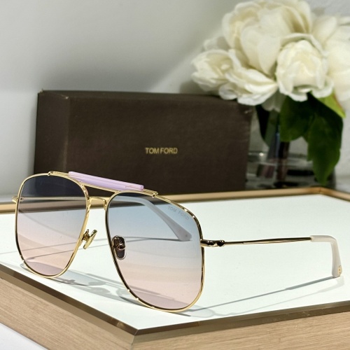 Wholesale Tom Ford AAA Quality Sunglasses #1235732 $64.00 USD, Wholesale Quality Replica Tom Ford AAA Quality Sunglasses