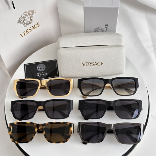 Replica Versace AAA Quality Sunglasses #1235782 $60.00 USD for Wholesale