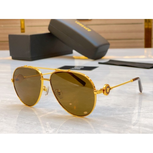 Wholesale Versace AAA Quality Sunglasses #1235804 $52.00 USD, Wholesale Quality Replica Versace AAA Quality Sunglasses