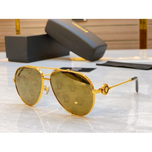 Wholesale Versace AAA Quality Sunglasses #1235805 $52.00 USD, Wholesale Quality Replica Versace AAA Quality Sunglasses