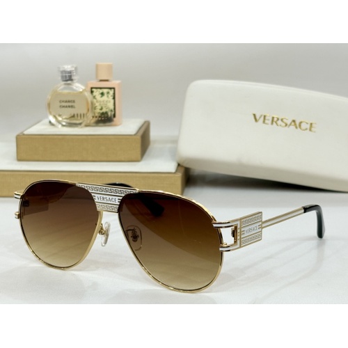 Wholesale Versace AAA Quality Sunglasses #1235822 $48.00 USD, Wholesale Quality Replica Versace AAA Quality Sunglasses