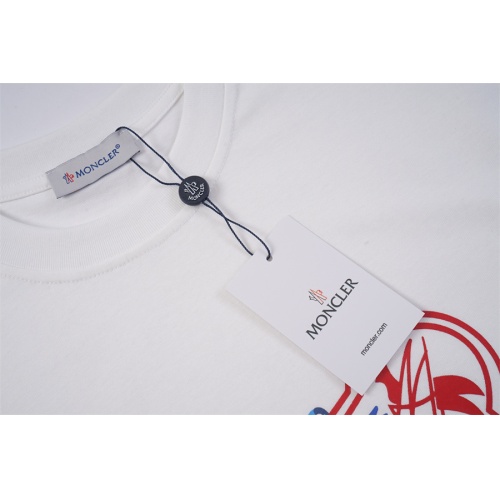 Replica Moncler T-Shirts Short Sleeved For Unisex #1236053 $32.00 USD for Wholesale