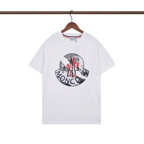 Wholesale Moncler T-Shirts Short Sleeved For Unisex #1236055 $32.00 USD, Wholesale Quality Replica Moncler T-Shirts