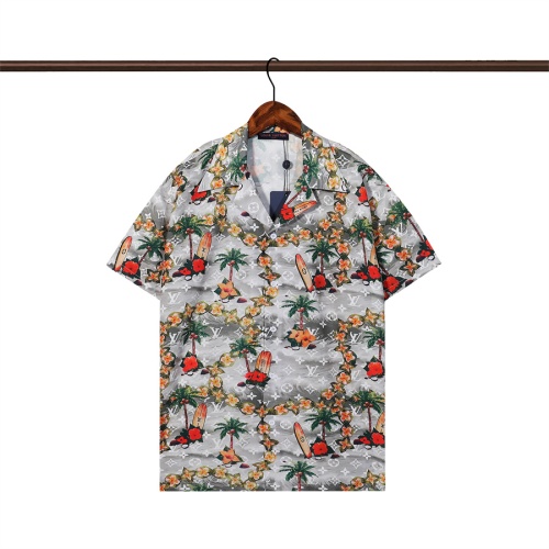 Wholesale Louis Vuitton LV Shirts Short Sleeved For Men #1236107 $36.00 USD, Wholesale Quality Replica Louis Vuitton LV Shirts