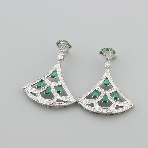 Wholesale Bvlgari Earrings For Women #1236125 $48.00 USD, Wholesale Quality Replica Bvlgari Earrings