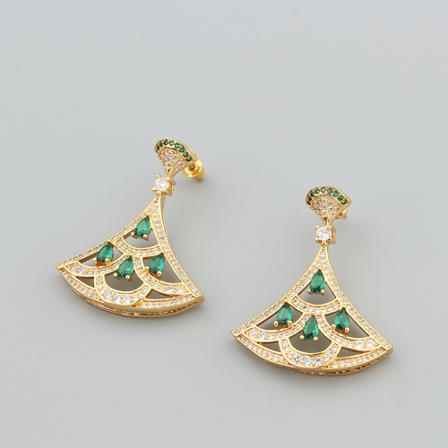 Wholesale Bvlgari Earrings For Women #1236126 $48.00 USD, Wholesale Quality Replica Bvlgari Earrings