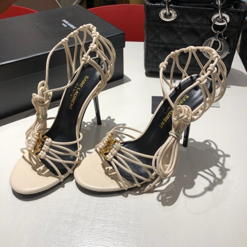 Wholesale Yves Saint Laurent YSL Sandal For Women #1236175 $98.00 USD, Wholesale Quality Replica Yves Saint Laurent YSL Sandal