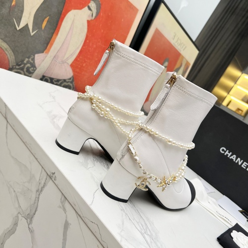 Replica Chanel Boots For Women #1236178 $125.00 USD for Wholesale