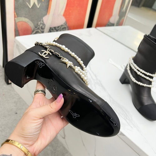 Replica Chanel Boots For Women #1236179 $125.00 USD for Wholesale