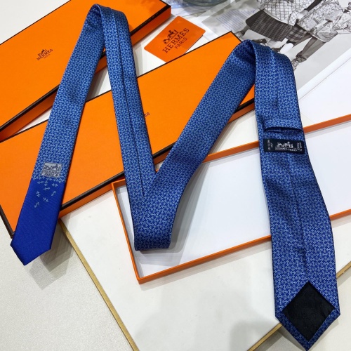 Replica Hermes Necktie #1236226 $38.00 USD for Wholesale