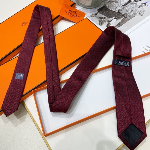 Replica Hermes Necktie #1236232 $38.00 USD for Wholesale