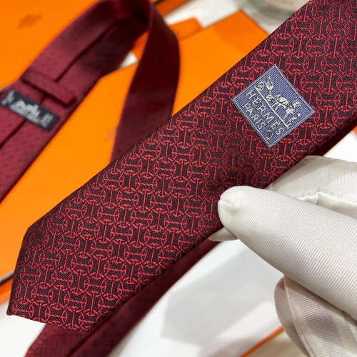 Replica Hermes Necktie #1236232 $38.00 USD for Wholesale