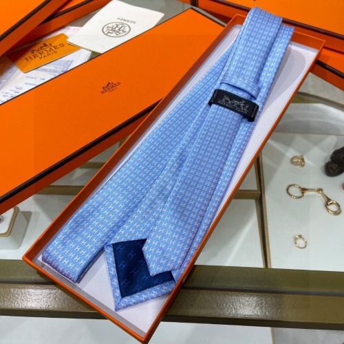 Replica Hermes Necktie #1236235 $38.00 USD for Wholesale