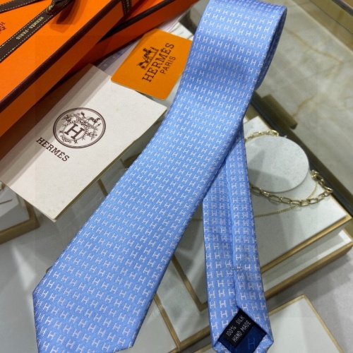 Replica Hermes Necktie #1236235 $38.00 USD for Wholesale