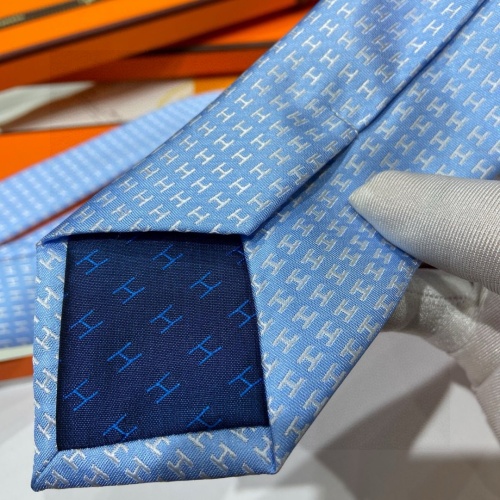 Replica Hermes Necktie #1236235 $38.00 USD for Wholesale