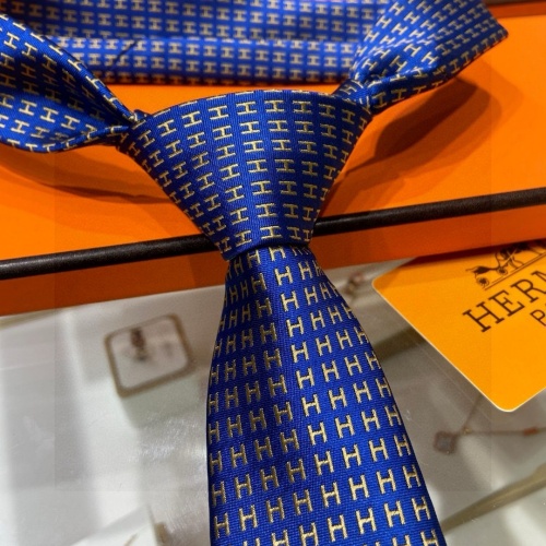 Replica Hermes Necktie #1236240 $38.00 USD for Wholesale