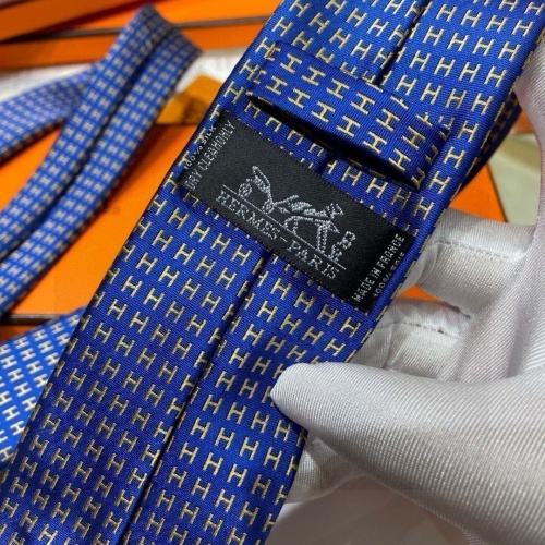 Replica Hermes Necktie #1236240 $38.00 USD for Wholesale