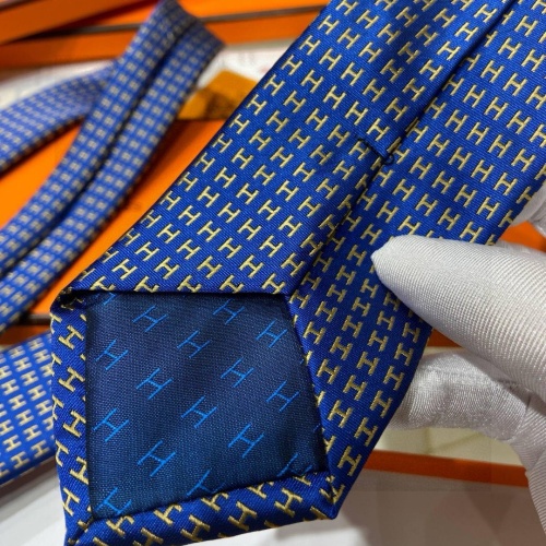 Replica Hermes Necktie #1236240 $38.00 USD for Wholesale