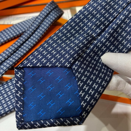 Replica Hermes Necktie #1236242 $38.00 USD for Wholesale