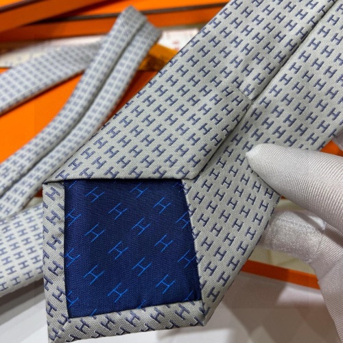 Replica Hermes Necktie #1236243 $38.00 USD for Wholesale