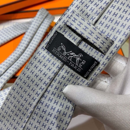 Replica Hermes Necktie #1236243 $38.00 USD for Wholesale