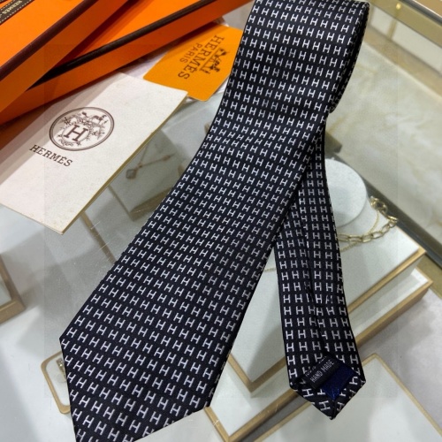 Replica Hermes Necktie #1236244 $38.00 USD for Wholesale