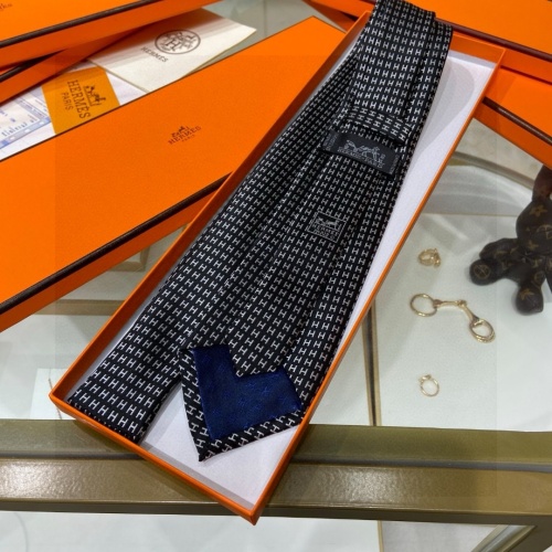 Replica Hermes Necktie #1236244 $38.00 USD for Wholesale