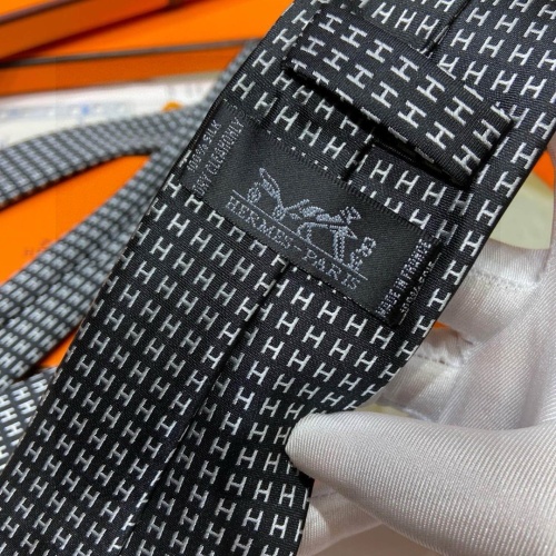 Replica Hermes Necktie #1236244 $38.00 USD for Wholesale