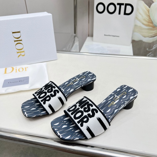 Wholesale Christian Dior Slippers For Women #1236248 $82.00 USD, Wholesale Quality Replica Christian Dior Slippers